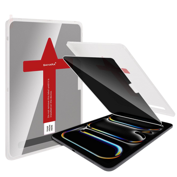 ZeroDamage Ultra-Strong+ Privacy Tempered Glass Screen Protector for iPad Pro 11-inch (M4 2024 / M5 2025)