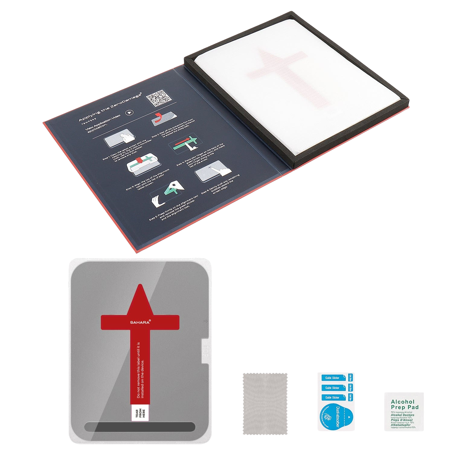 ZeroDamage Ultra-Strong+ Privacy Tempered Glass Screen Protector for iPad Pro 11-inch (M4 2024 / M5 2025)